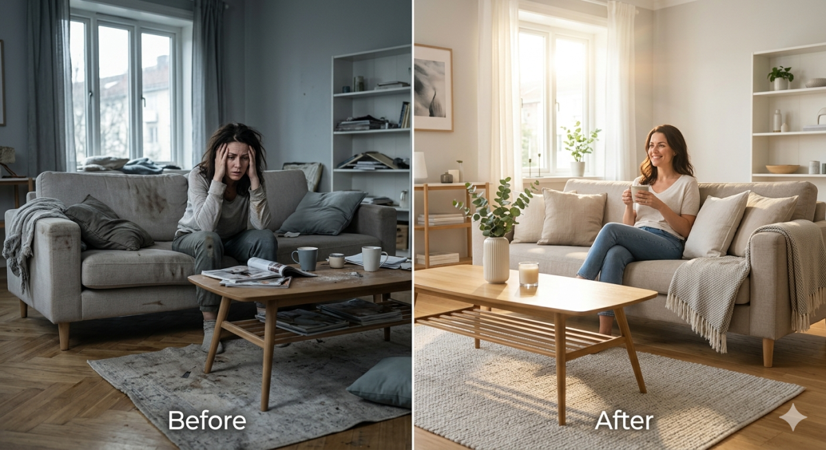  Before & After Isn’t Just a Photo: The Real Transformation a Clean Space Creates 