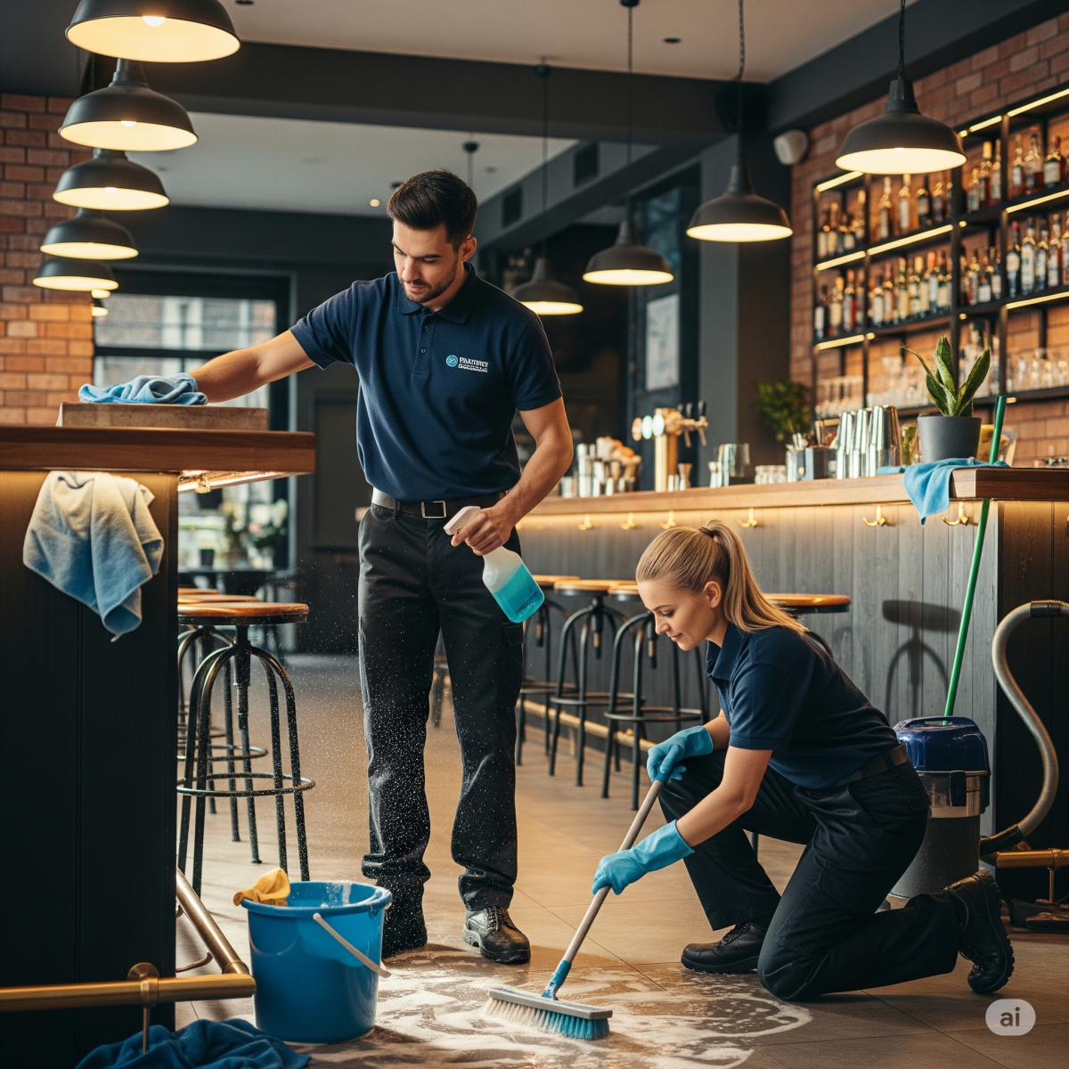 Stairwells & Elevators Cleaning